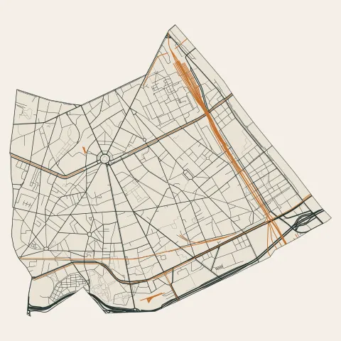 Paris 13e Arrondissement : voies