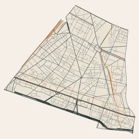 Paris 14e Arrondissement : voies