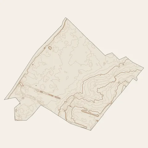 Paris 15e Arrondissement : courbes de niveau