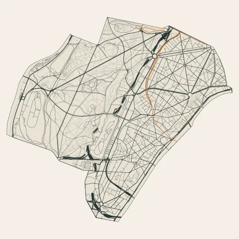 Paris 16e Arrondissement : voies