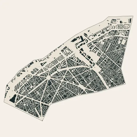 Paris 17e Arrondissement : bâti