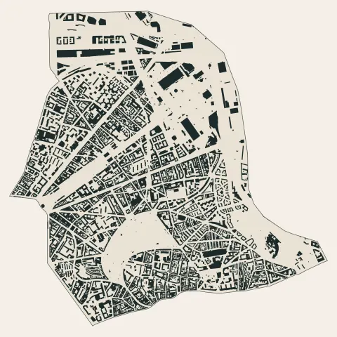 Paris 19e Arrondissement : bâti