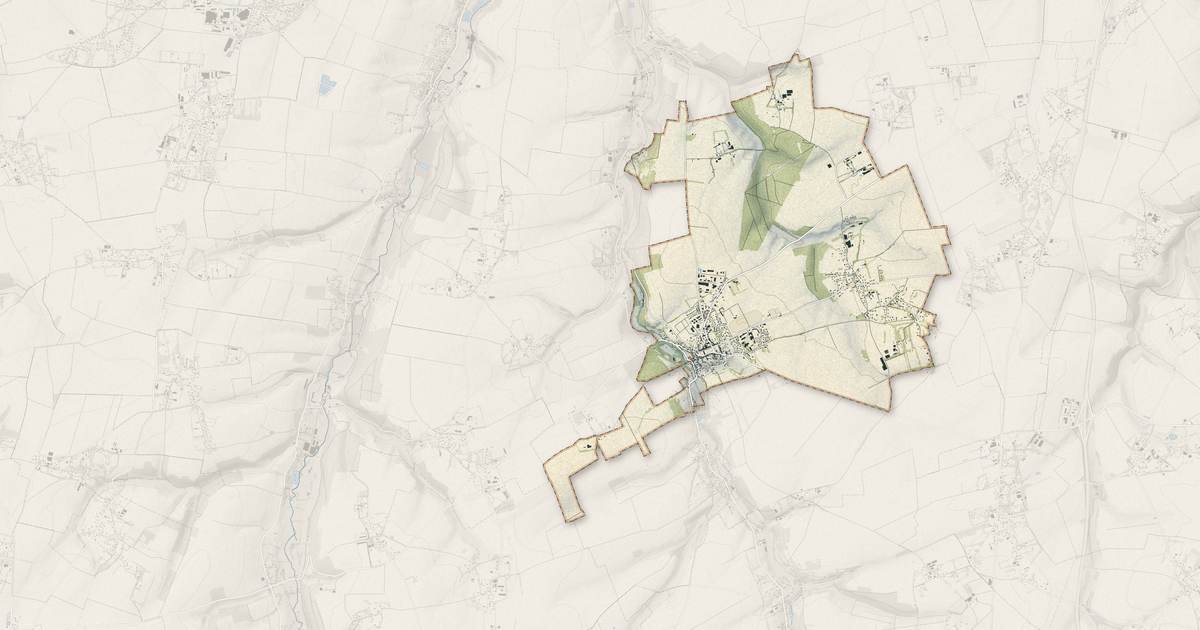 Portrait cartographique de Bacqueville-en-Caux : relief, eau, forêts, bâti et voies, calculés à partir des données de l'IGN