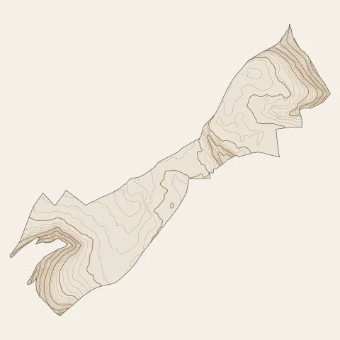 Bihorel : courbes de niveau