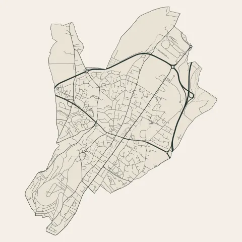 Bois-Guillaume : voies