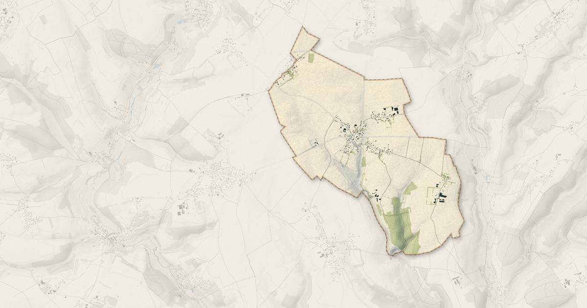 Portrait cartographique de Boissay : relief, eau, forêts, bâti et voies, calculés à partir des données de l'IGN