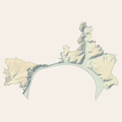 Rives-en-Seine : relief