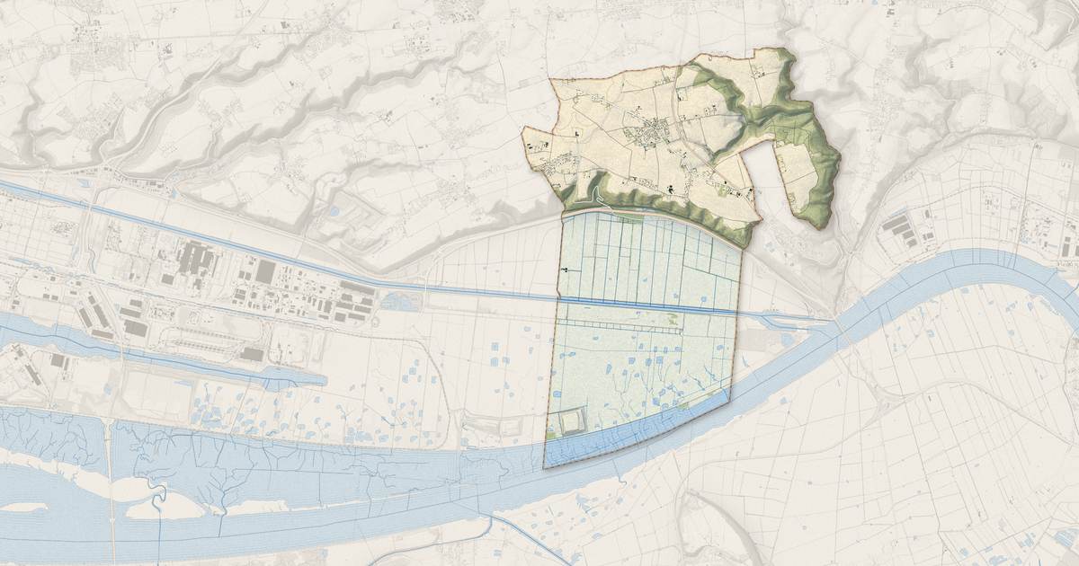 Portrait cartographique de La Cerlangue : relief, eau, forêts, bâti et voies, calculés à partir des données de l'IGN
