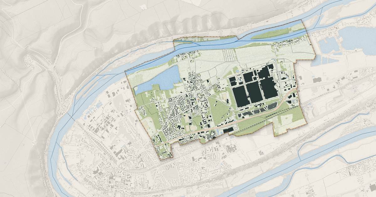 Portrait cartographique de Cléon : relief, eau, forêts, bâti et voies, calculés à partir des données de l'IGN