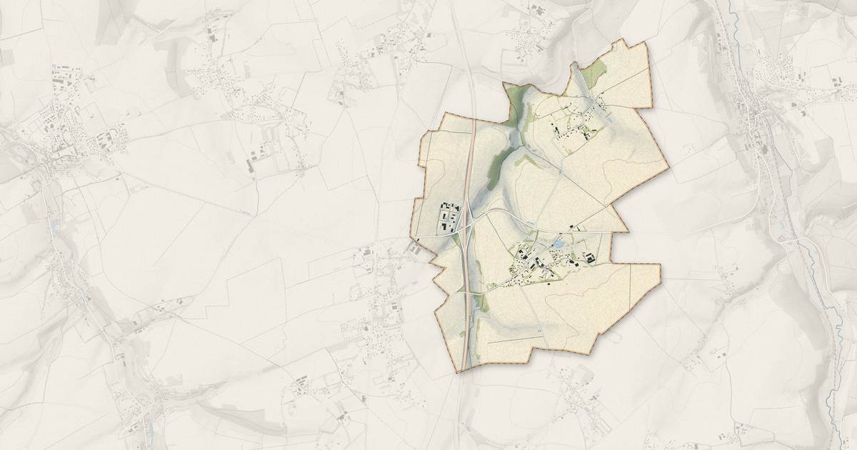 Portrait cartographique de Criquetot-sur-Longueville : relief, eau, forêts, bâti et voies, calculés à partir des données de l'IGN