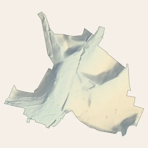 Darnétal : relief