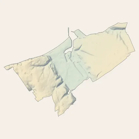Dieppe : relief