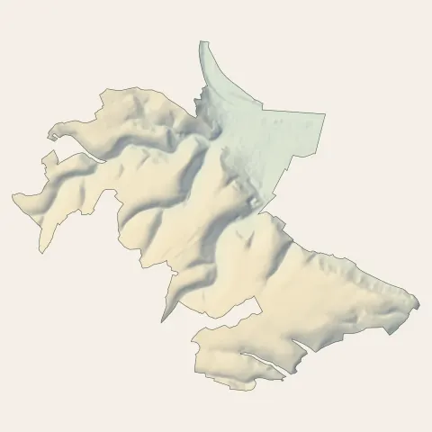 Elbeuf : relief