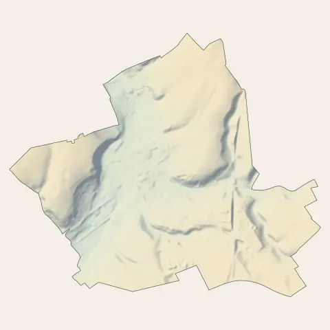 Épouville : relief
