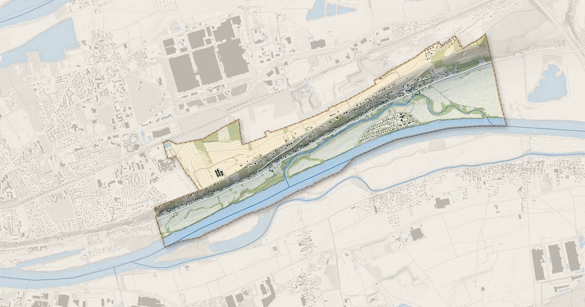Portrait cartographique de Freneuse : relief, eau, forêts, bâti et voies, calculés à partir des données de l'IGN