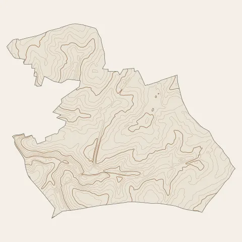 Goderville : courbes de niveau