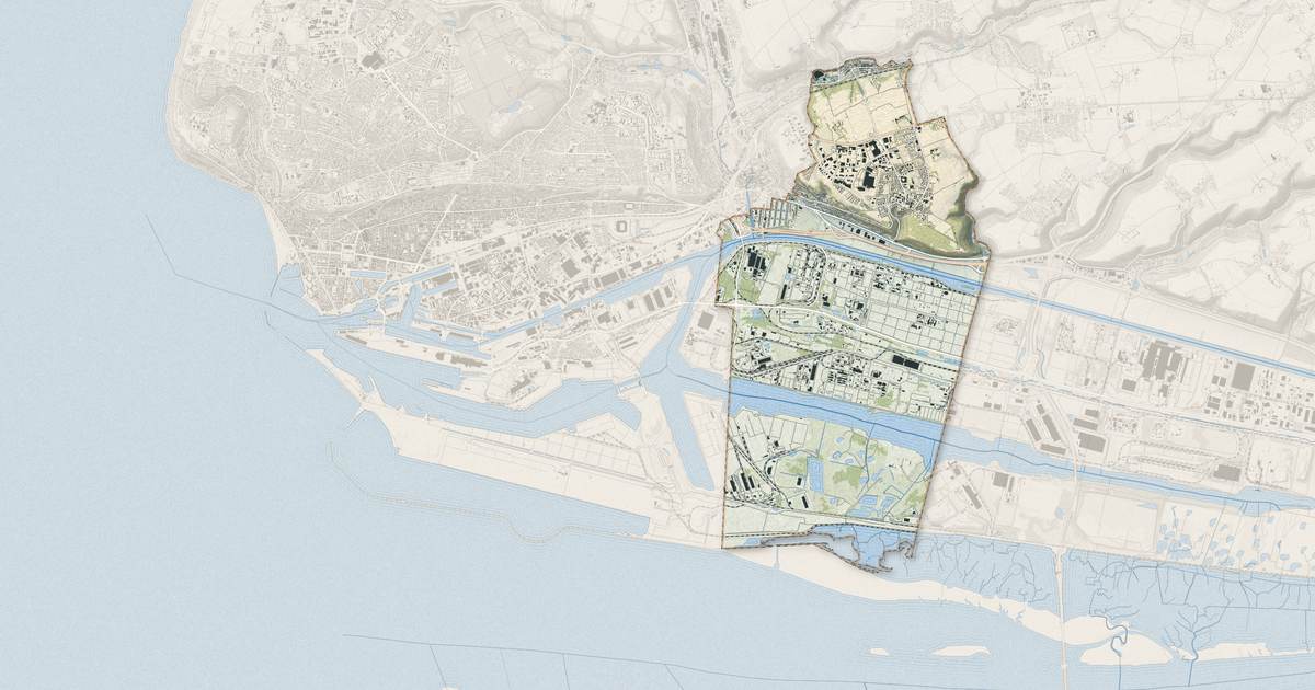 Portrait cartographique de Gonfreville-l'Orcher : relief, eau, forêts, bâti et voies, calculés à partir des données de l'IGN