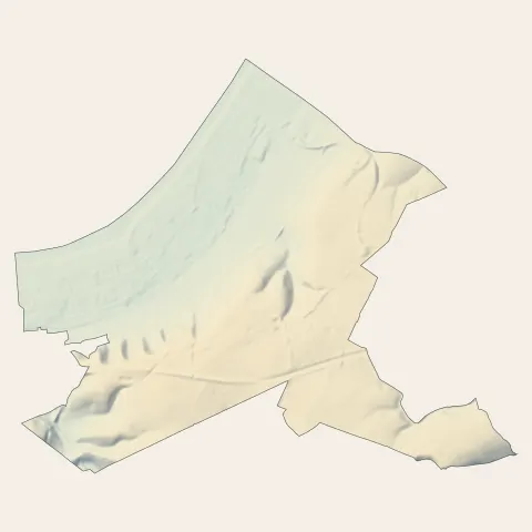 Grand-Couronne : relief