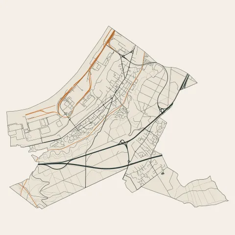 Grand-Couronne : voies