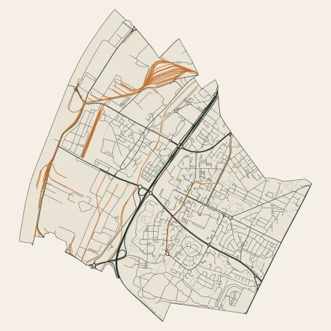 Le Grand-Quevilly : voies