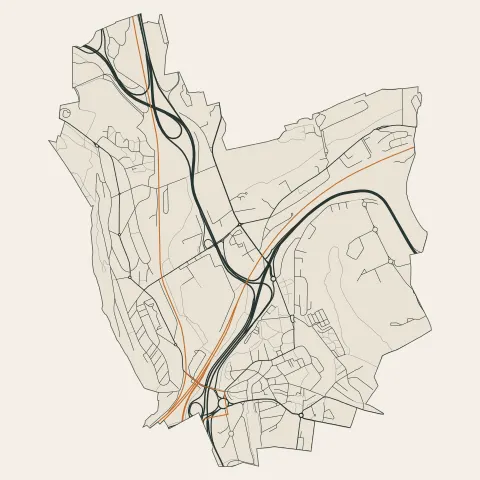 Harfleur : voies