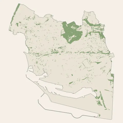 Le Havre : bois, forêts et landes
