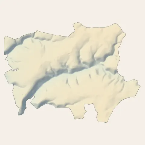 Houppeville : relief