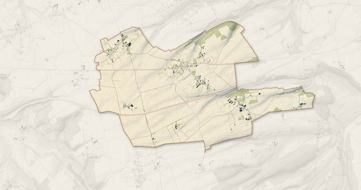 Portrait cartographique de Illois : relief, eau, forêts, bâti et voies, calculés à partir des données de l'IGN