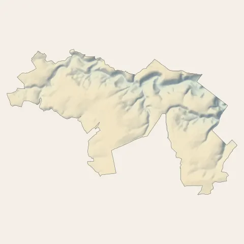 La Londe : relief