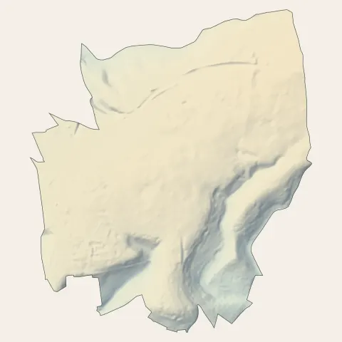 Mont-Saint-Aignan : relief