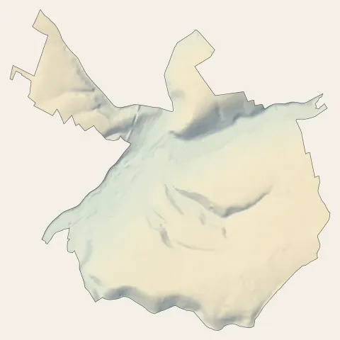 Montville : relief