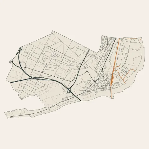 Oissel-sur-Seine : voies