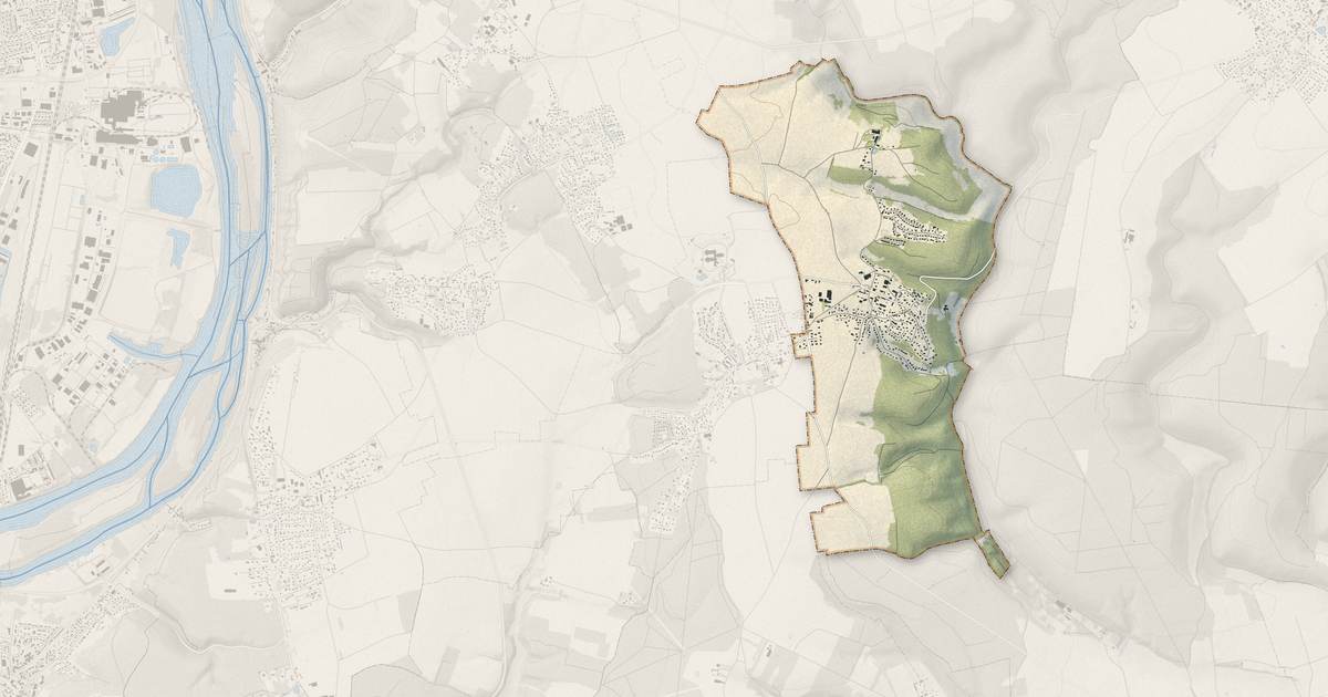 Portrait cartographique de Quévreville-la-Poterie : relief, eau, forêts, bâti et voies, calculés à partir des données de l'IGN