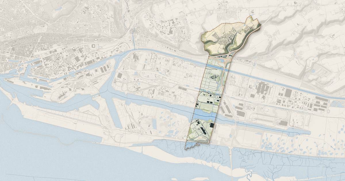 Portrait cartographique de Rogerville : relief, eau, forêts, bâti et voies, calculés à partir des données de l'IGN