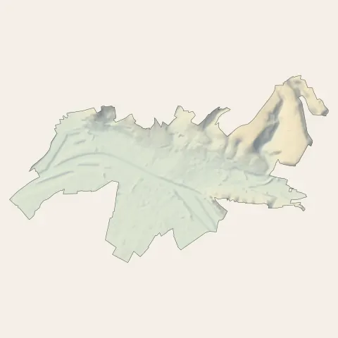 Rouen : relief