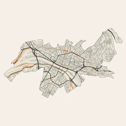 Rouen : voies
