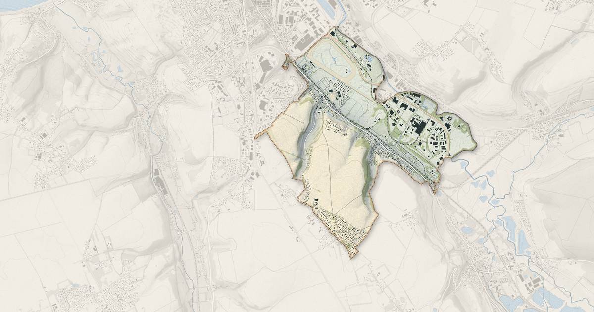 Portrait cartographique de Rouxmesnil-Bouteilles : relief, eau, forêts, bâti et voies, calculés à partir des données de l'IGN
