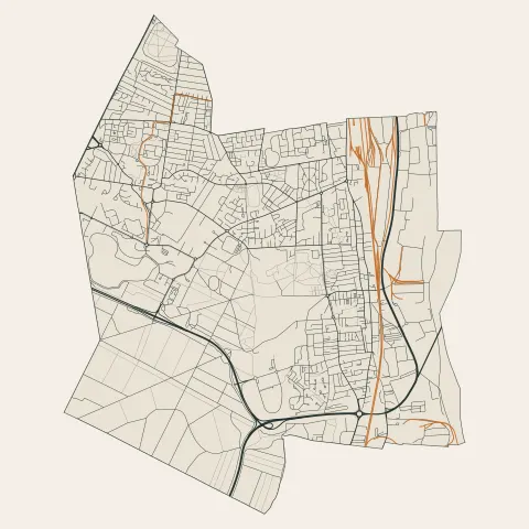 Saint-Étienne-du-Rouvray : voies