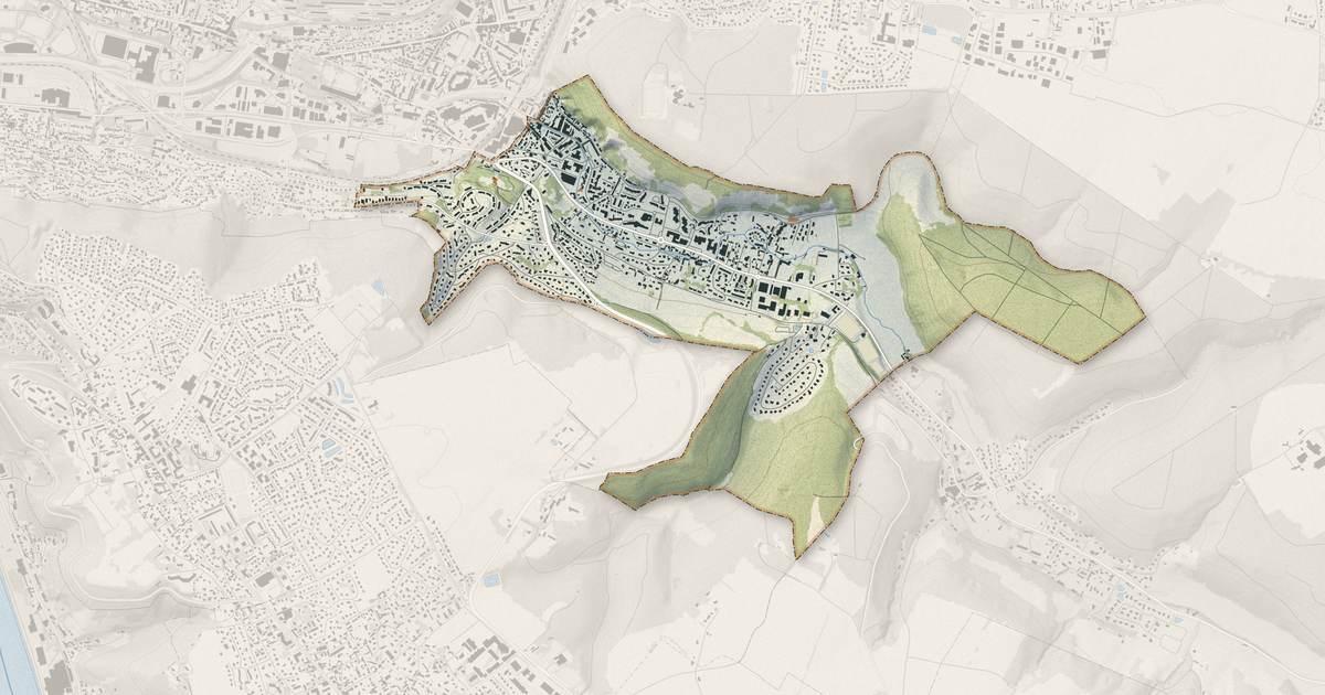 Portrait cartographique de Saint-Léger-du-Bourg-Denis : relief, eau, forêts, bâti et voies, calculés à partir des données de l'IGN