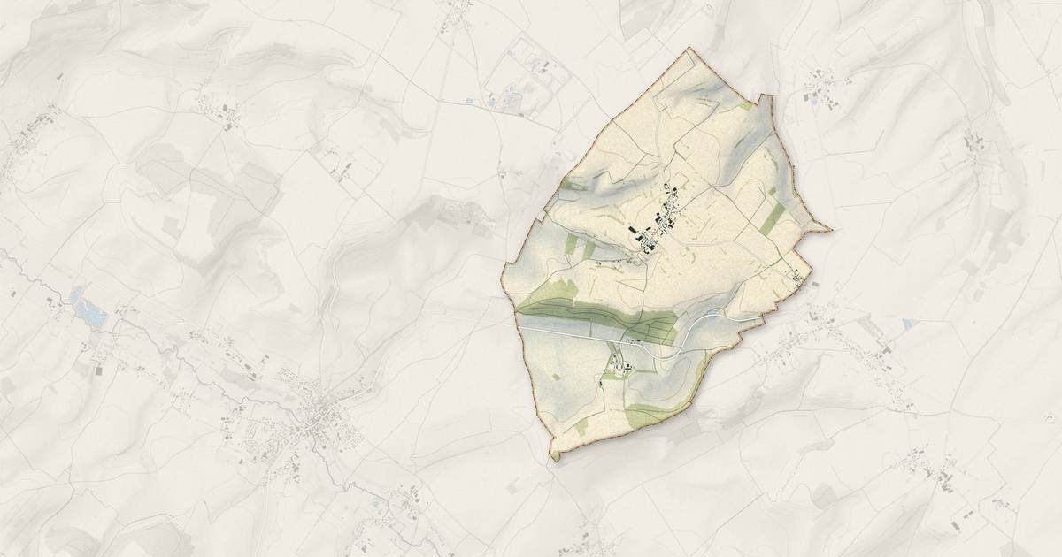 Portrait cartographique de Saint-Pierre-des-Jonquières : relief, eau, forêts, bâti et voies, calculés à partir des données de l'IGN