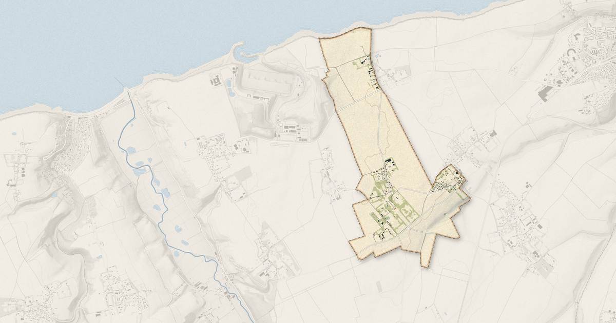 Portrait cartographique de Saint-Sylvain : relief, eau, forêts, bâti et voies, calculés à partir des données de l'IGN