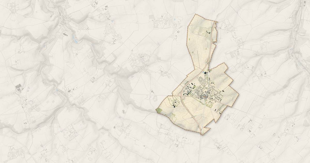 Portrait cartographique de Tôtes : relief, eau, forêts, bâti et voies, calculés à partir des données de l'IGN