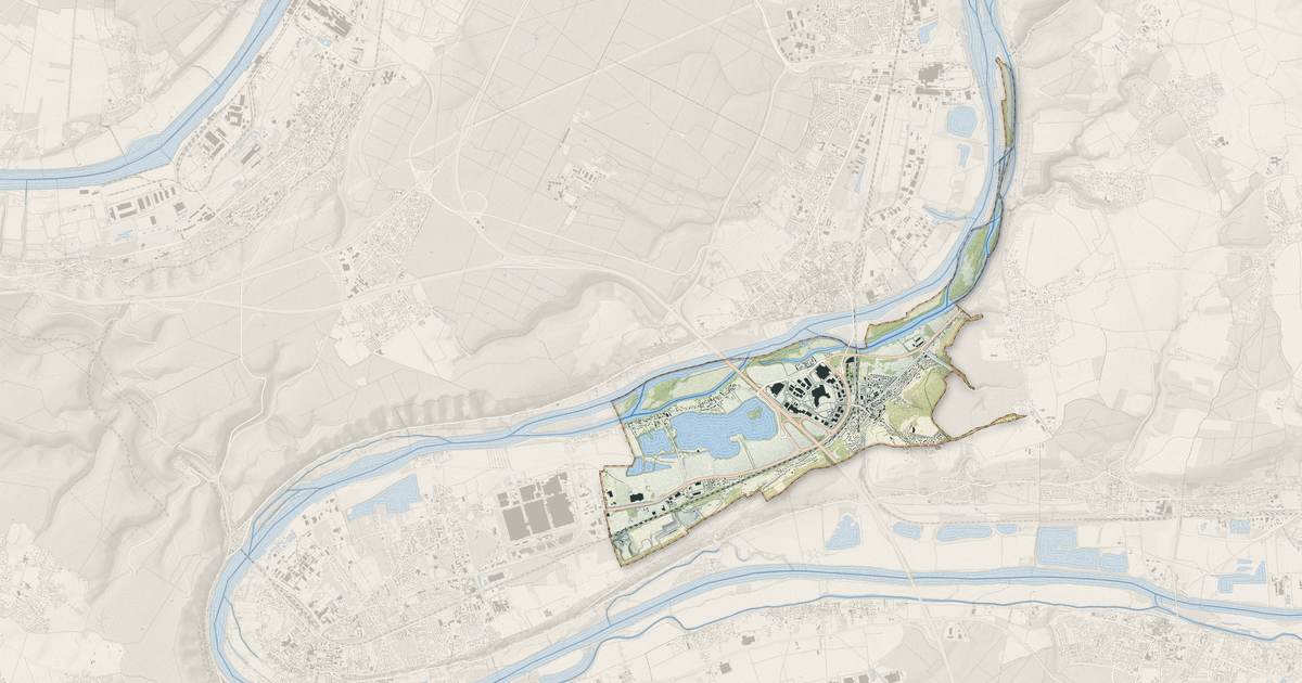 Portrait cartographique de Tourville-la-Rivière : relief, eau, forêts, bâti et voies, calculés à partir des données de l'IGN
