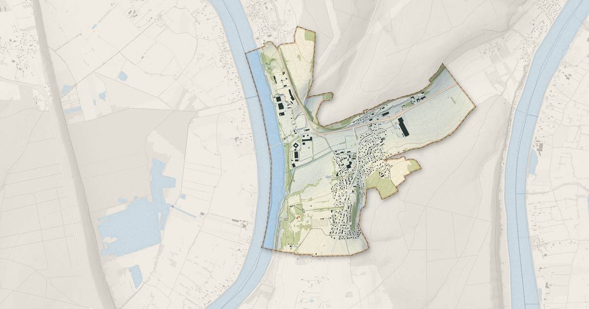 Portrait cartographique de Yainville : relief, eau, forêts, bâti et voies, calculés à partir des données de l'IGN