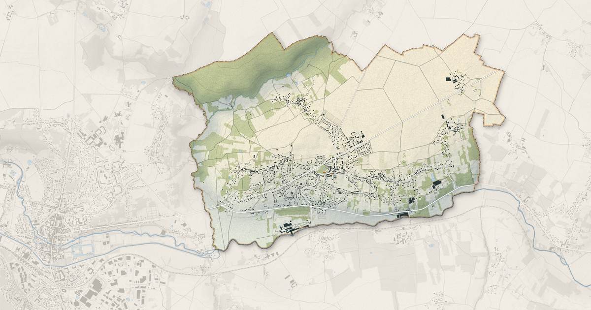 Portrait cartographique de Boissy-le-Châtel : relief, eau, forêts, bâti et voies, calculés à partir des données de l'IGN