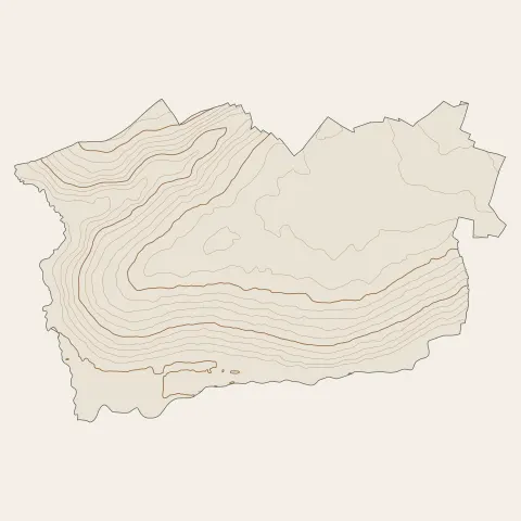 Boissy-le-Châtel : courbes de niveau