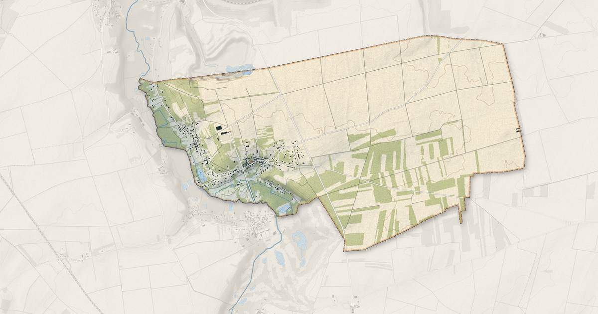 Portrait cartographique de Boulancourt : relief, eau, forêts, bâti et voies, calculés à partir des données de l'IGN