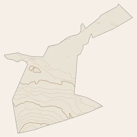 Bray-sur-Seine : courbes de niveau