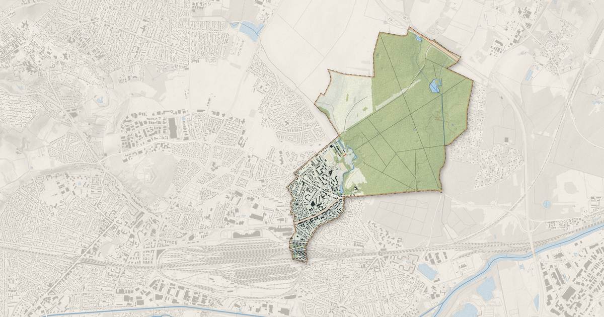 Portrait cartographique de Brou-sur-Chantereine : relief, eau, forêts, bâti et voies, calculés à partir des données de l'IGN