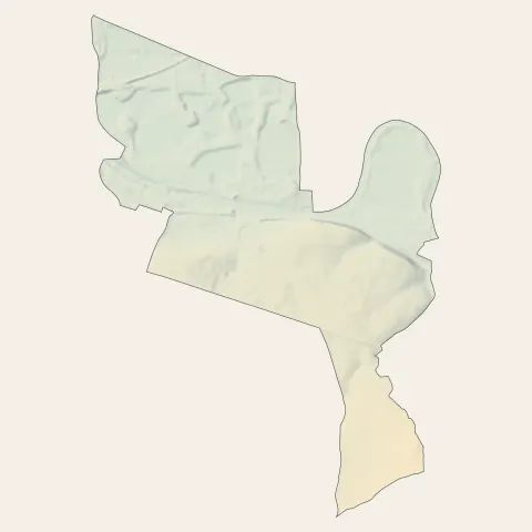Cannes-Écluse : relief